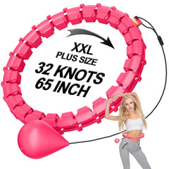 Hillhub front view of assembled hoop showing sturdy frame and low-noise design benefit