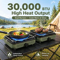 Hisencn griddle surface texture detail for even cooking and easy cleaning
