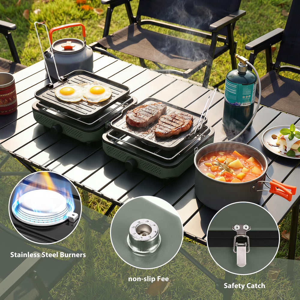 Hisencn stove packed inside carry bag for protected transport