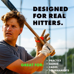 Hit Hero textured close-up showing grip pattern for stable placement