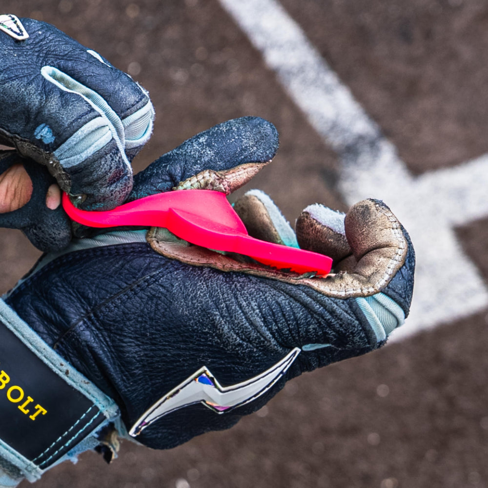 Hit Hero V2 used during batting cage session providing comfort and confidence