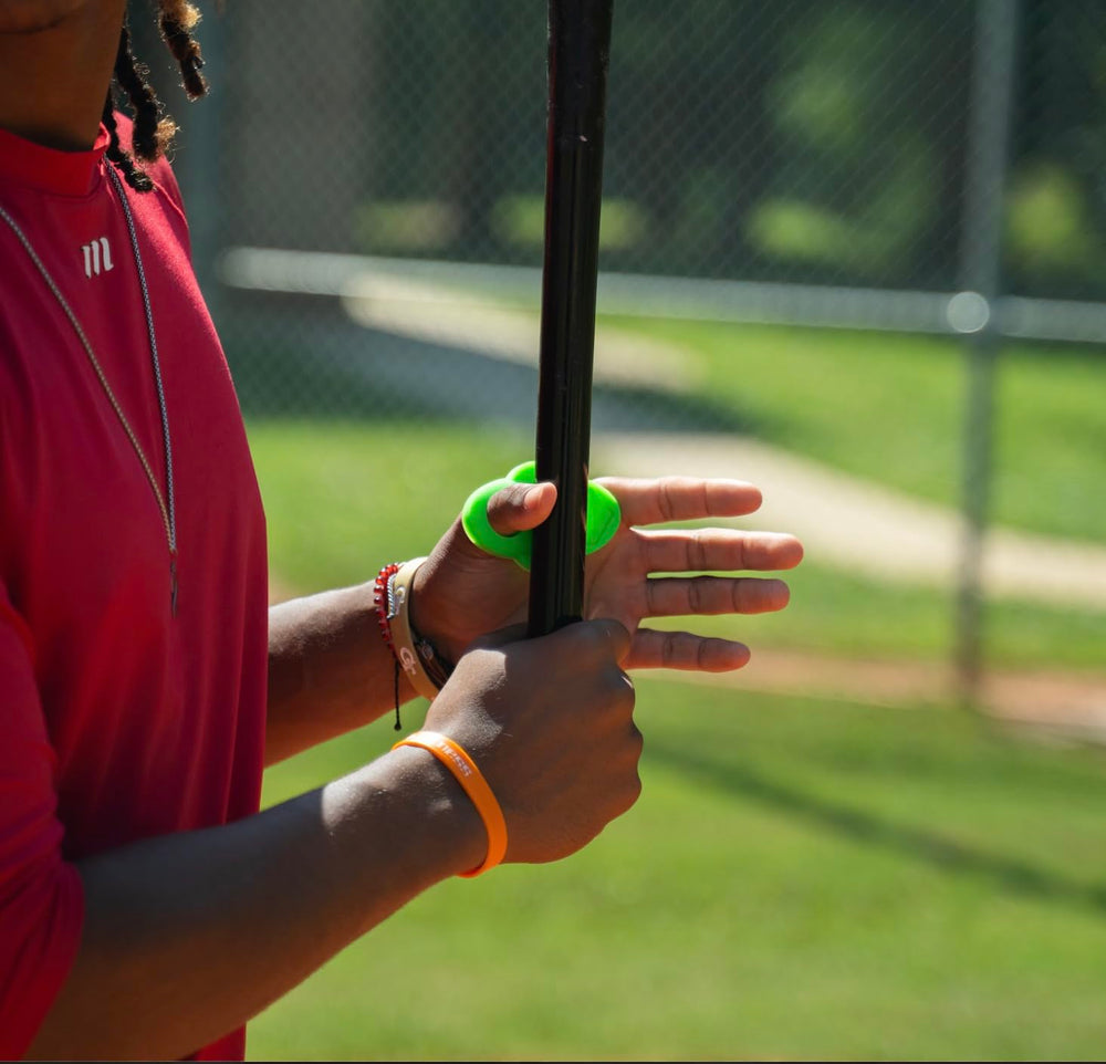 Hit Hero on youth hitter in cage demonstrating practice protection benefit