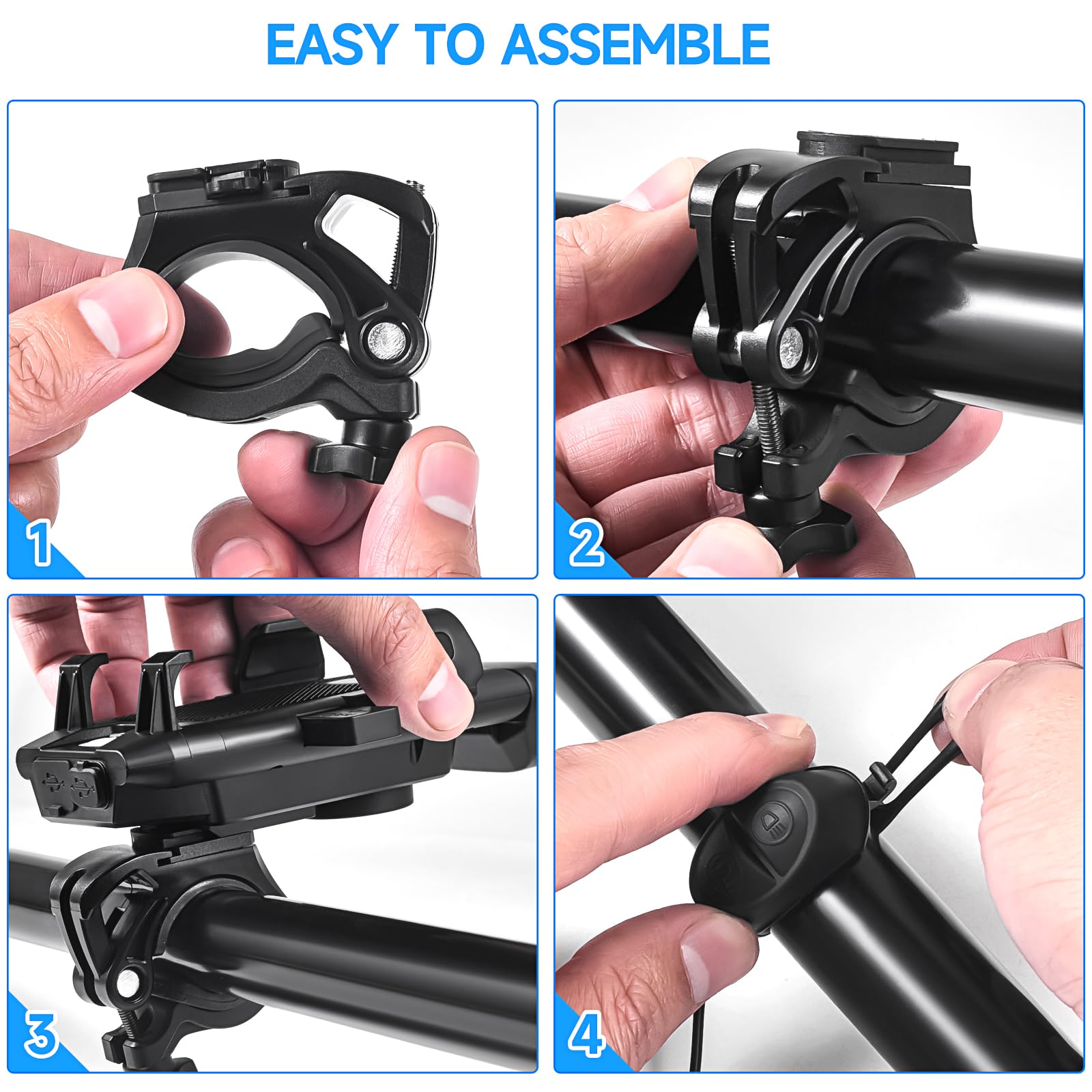 HITASTAR showing 120° headlight angle adjustment for customized beam direction