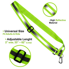 HiVisible adjustable buckle detail offering quick size changes