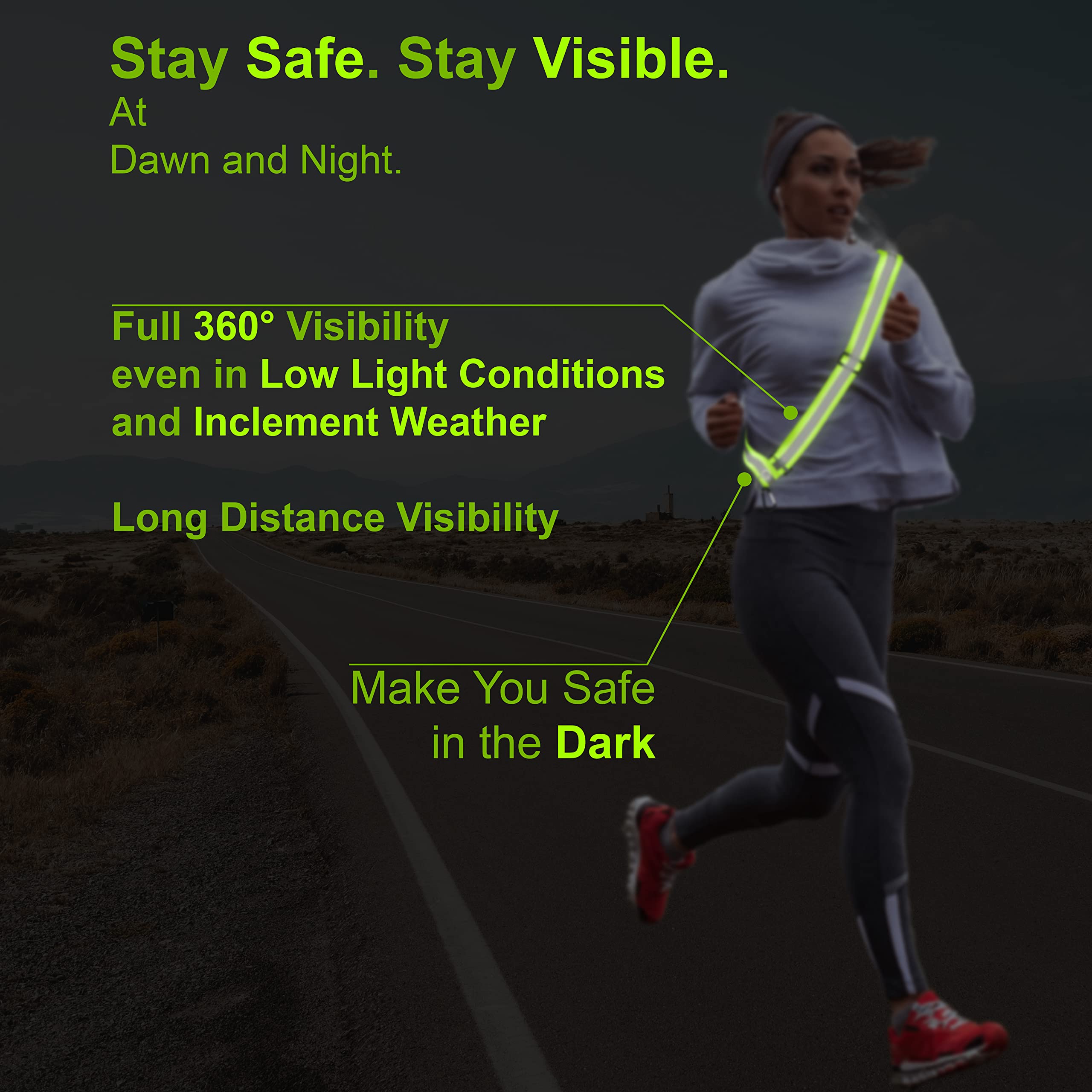 HiVisible folded flat in pocket for convenient everyday carry