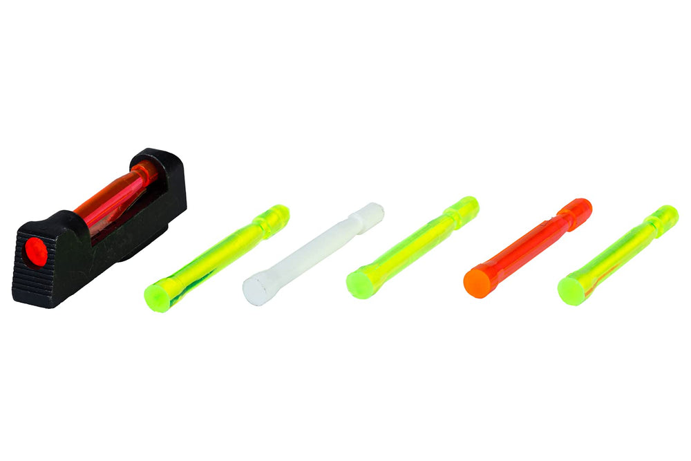 HIVIZ sight installed on Walther P22 slide for improved visibility