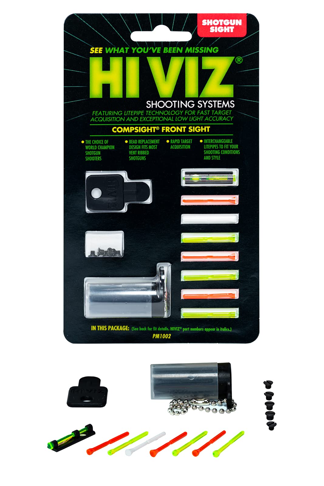 HIVIZ PM1002 installed on shotgun in use illustrating faster target acquisition