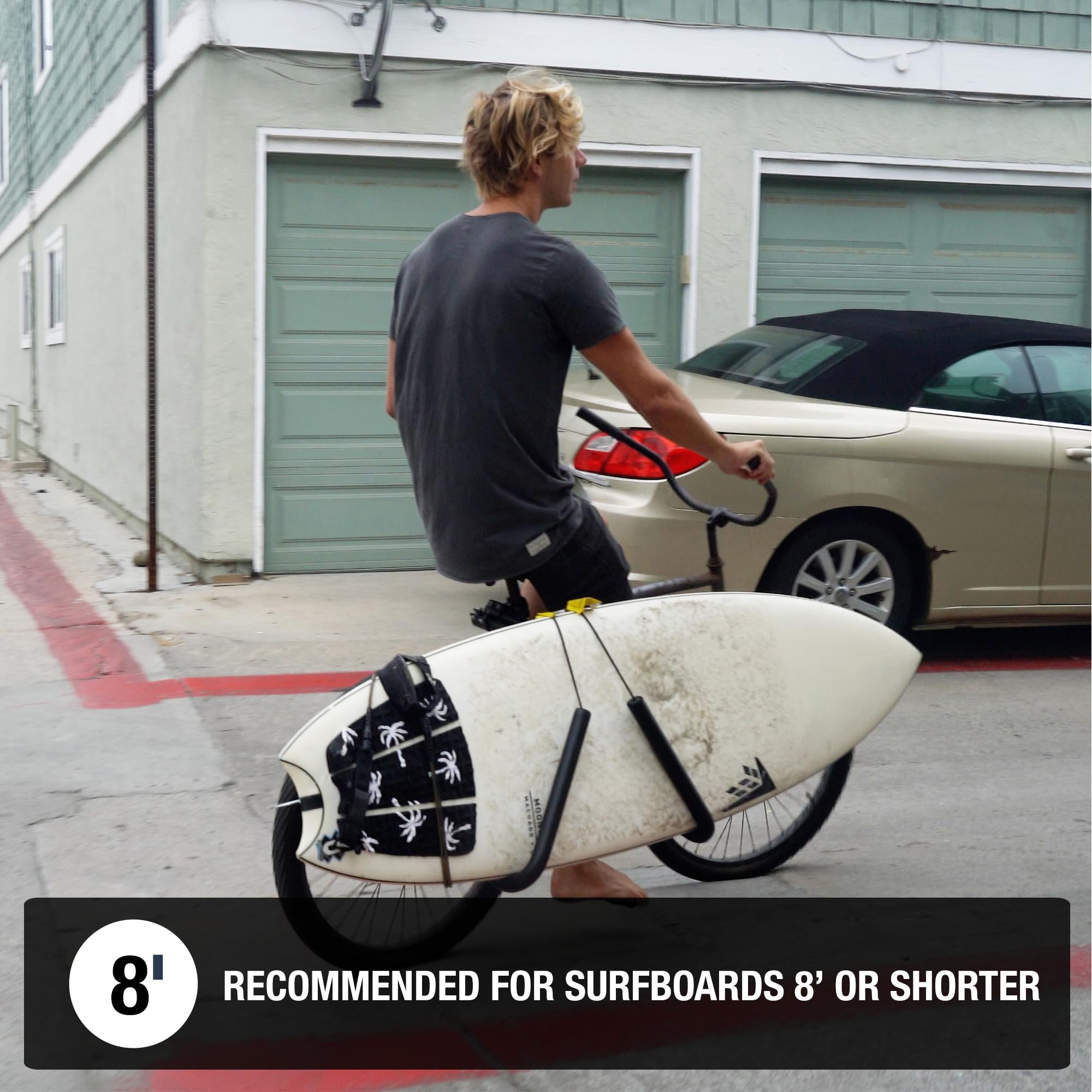 Ho Stevie! padded contact detail protecting board and bike paint while minimizing damage benefit