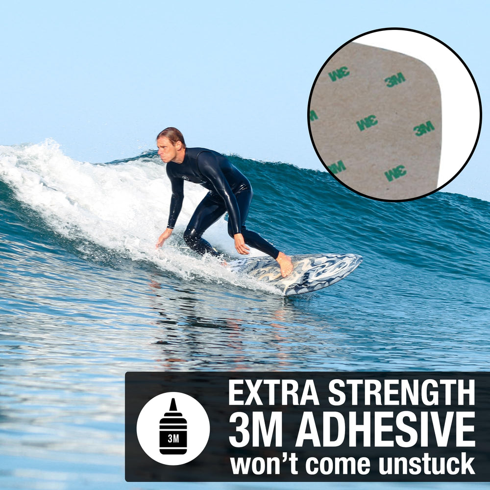 Ho Stevie! pad beside ruler showing 12x12 full-size pad scale advantage