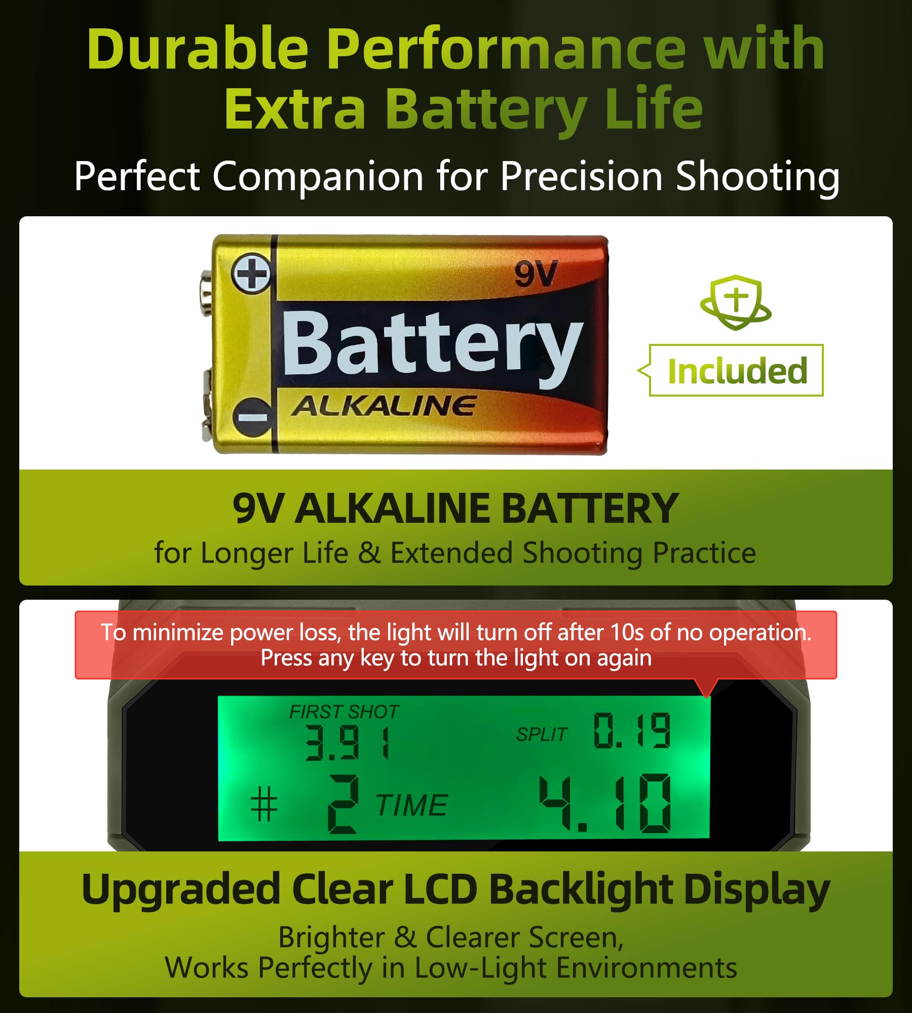 Hocazor HT01 buzzer detail illustrating loud sound for audible cues