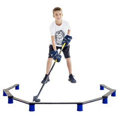 Hockey Revolution My Enemy PRO front view showing full training aid for portable practice and control
