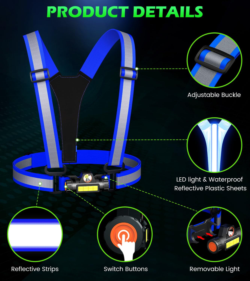 Hoeraonr rear LED halo close-up demonstrating multi-color lights for heightened rear visibility