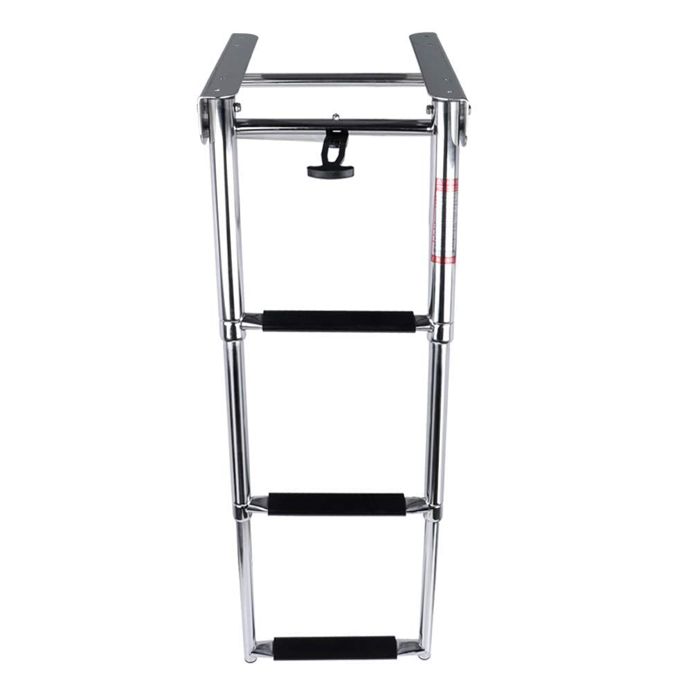 Hoffen ladder extended side profile for easy boarding depth