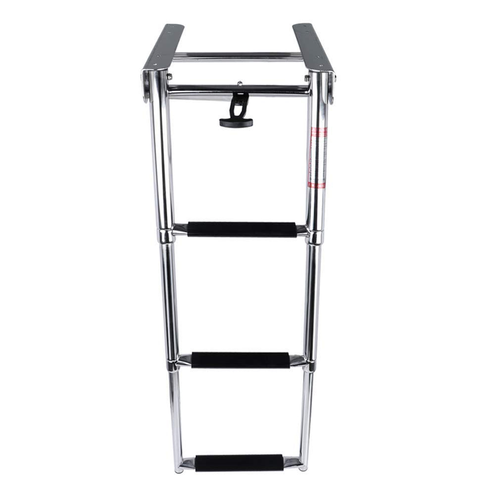 Hoffen ladder extended side profile for easy boarding depth