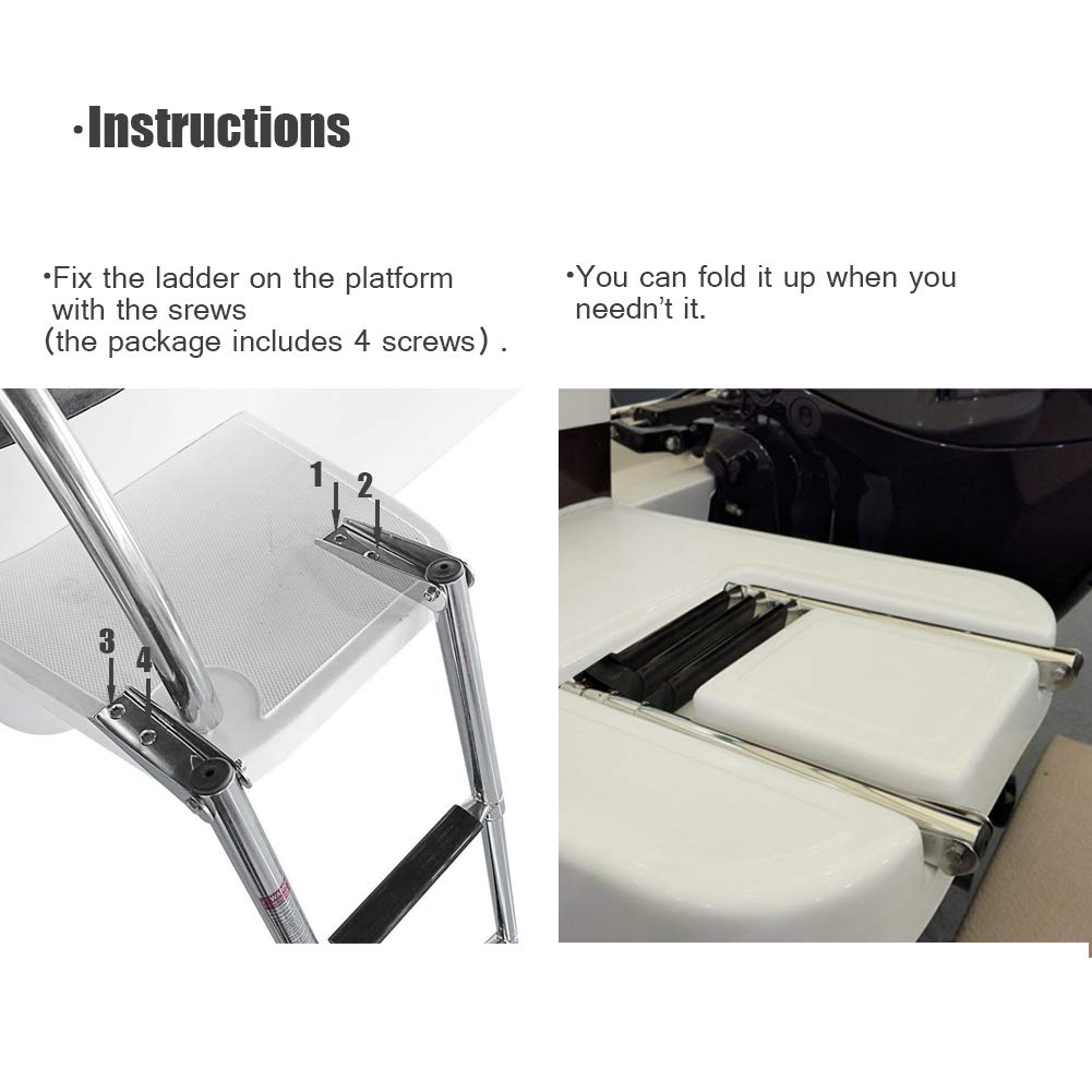 Hoffen ladder in use with swimmer climbing aboard highlighting safe ascent