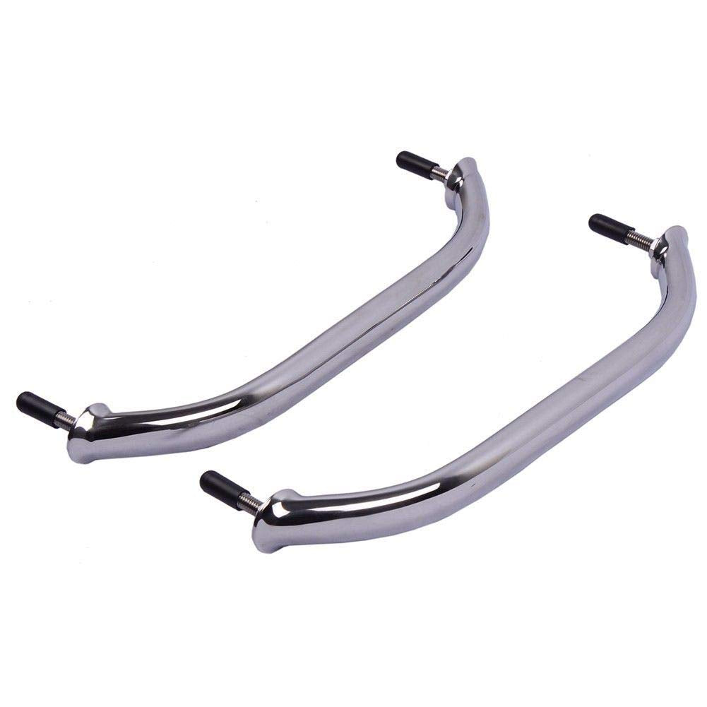 Hoffen grab bar mounted on boat bulkhead demonstrating practical marine use