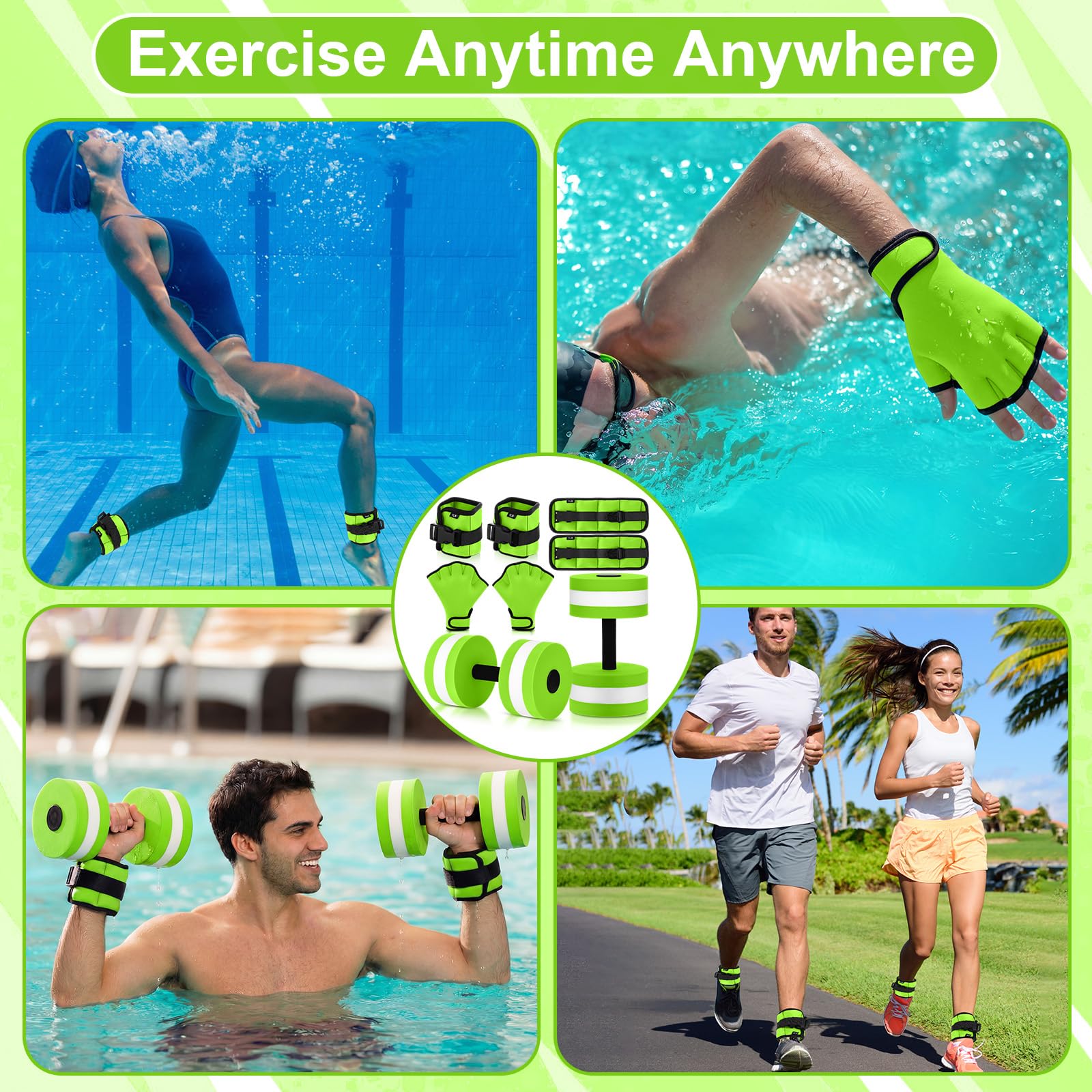 Hollowfly senior lifestyle shot using the set for gentle, low-impact exercise