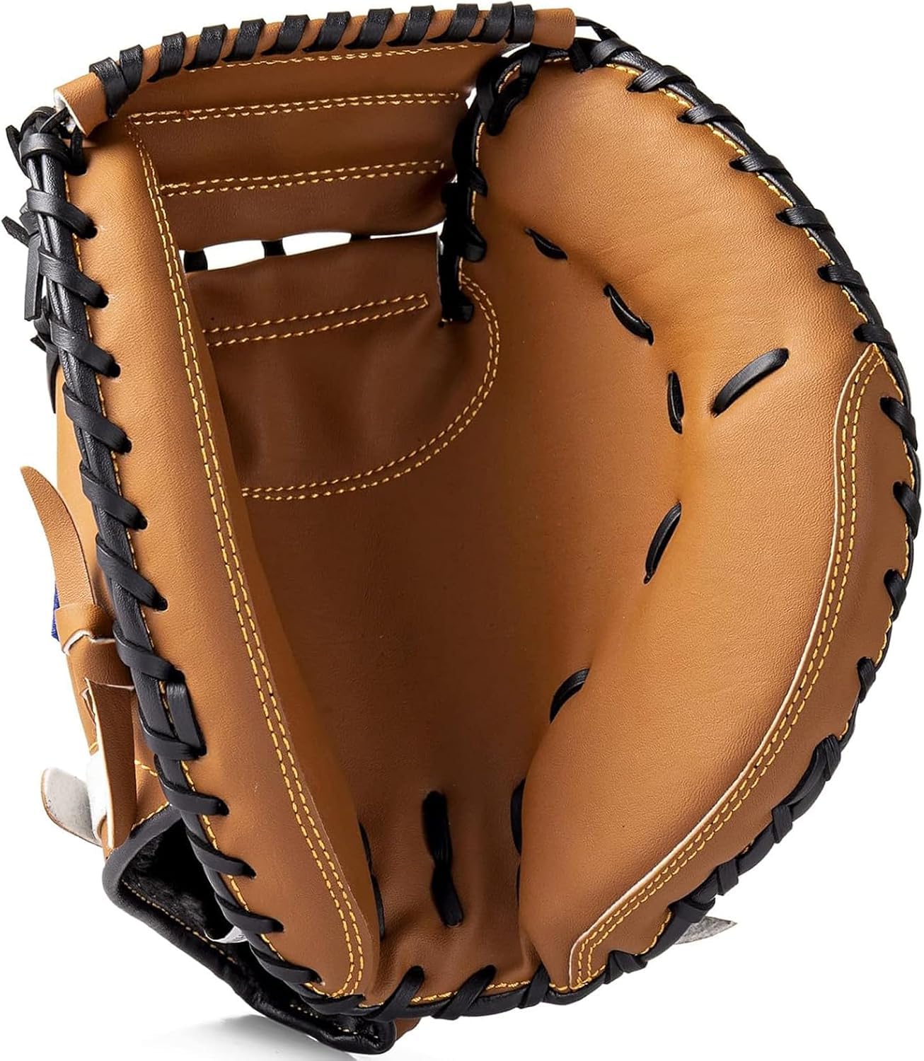 HolyElks front profile mitt showing pocket and shape for quick catches