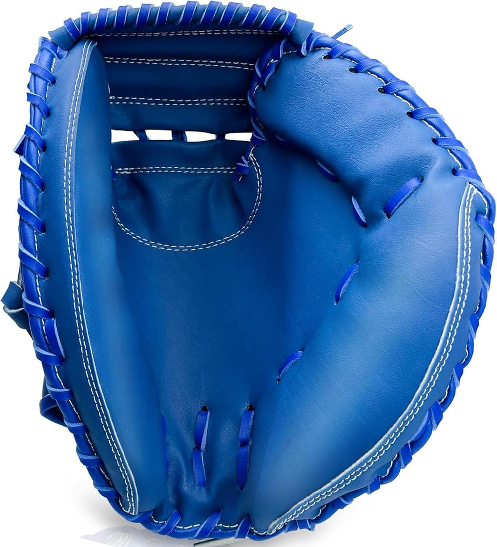 HolyElks front view mitt showing shape and immediate play readiness