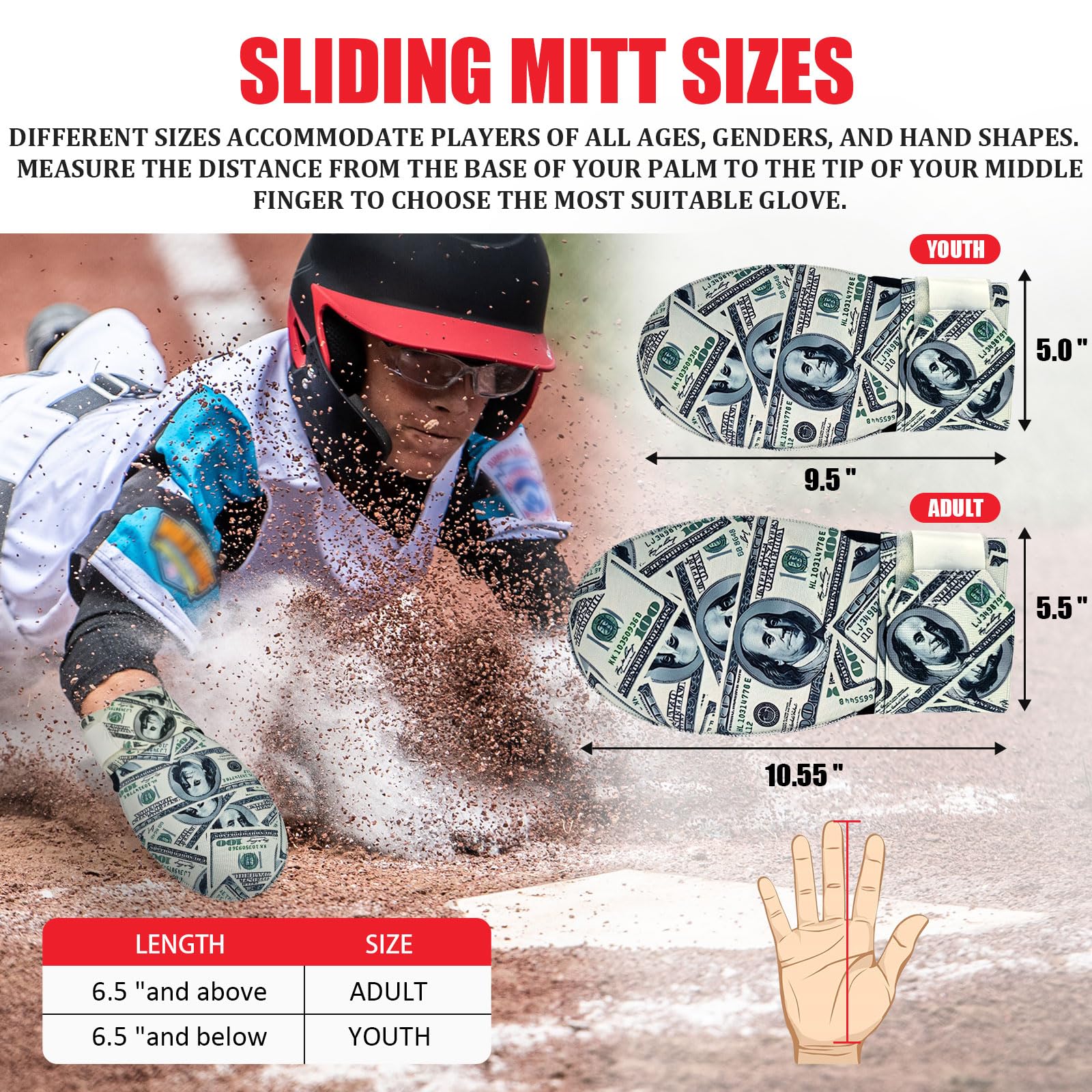 HolyElks close-up of padded palm illustrating impact absorption benefit