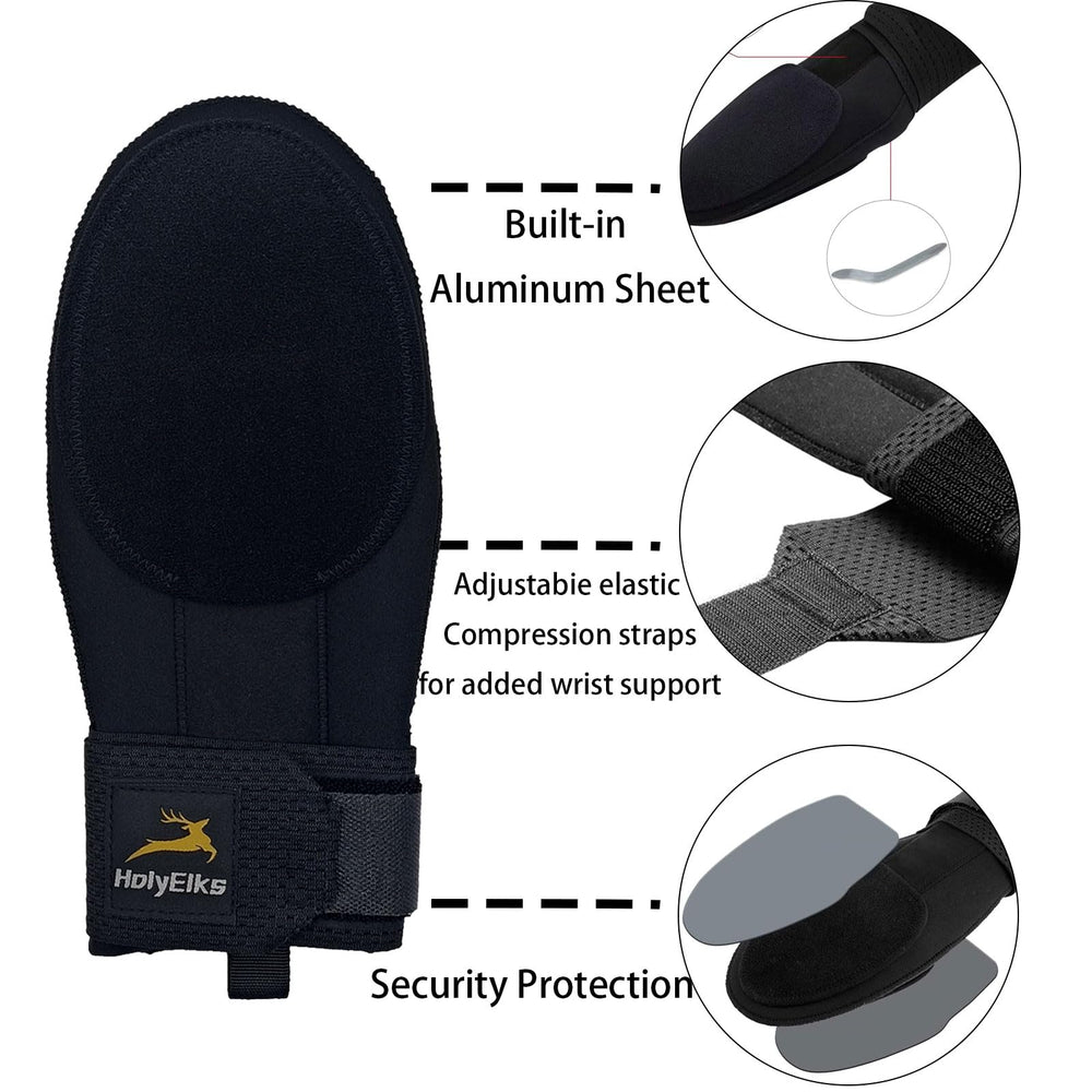 HolyElks side profile highlighting flexible neoprene for natural motion