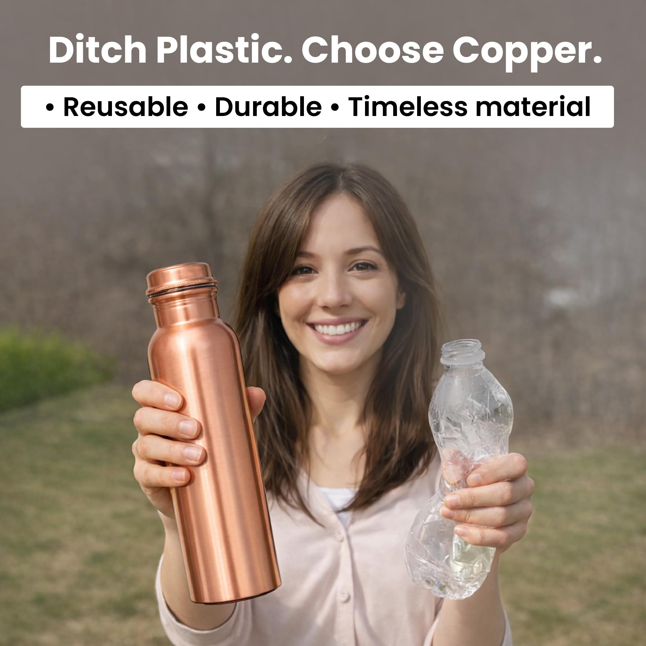 HOMEIZA bottle nestled in a backpack showing portable, no‑spill convenience