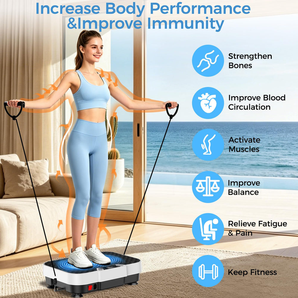 HomePoweron using resistance band for arm workout expanding versatility