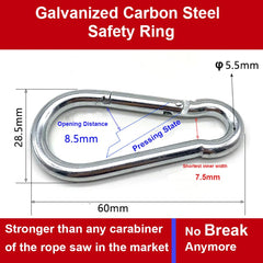 Homyall image of arched double-layer riveted links showing reinforced strength