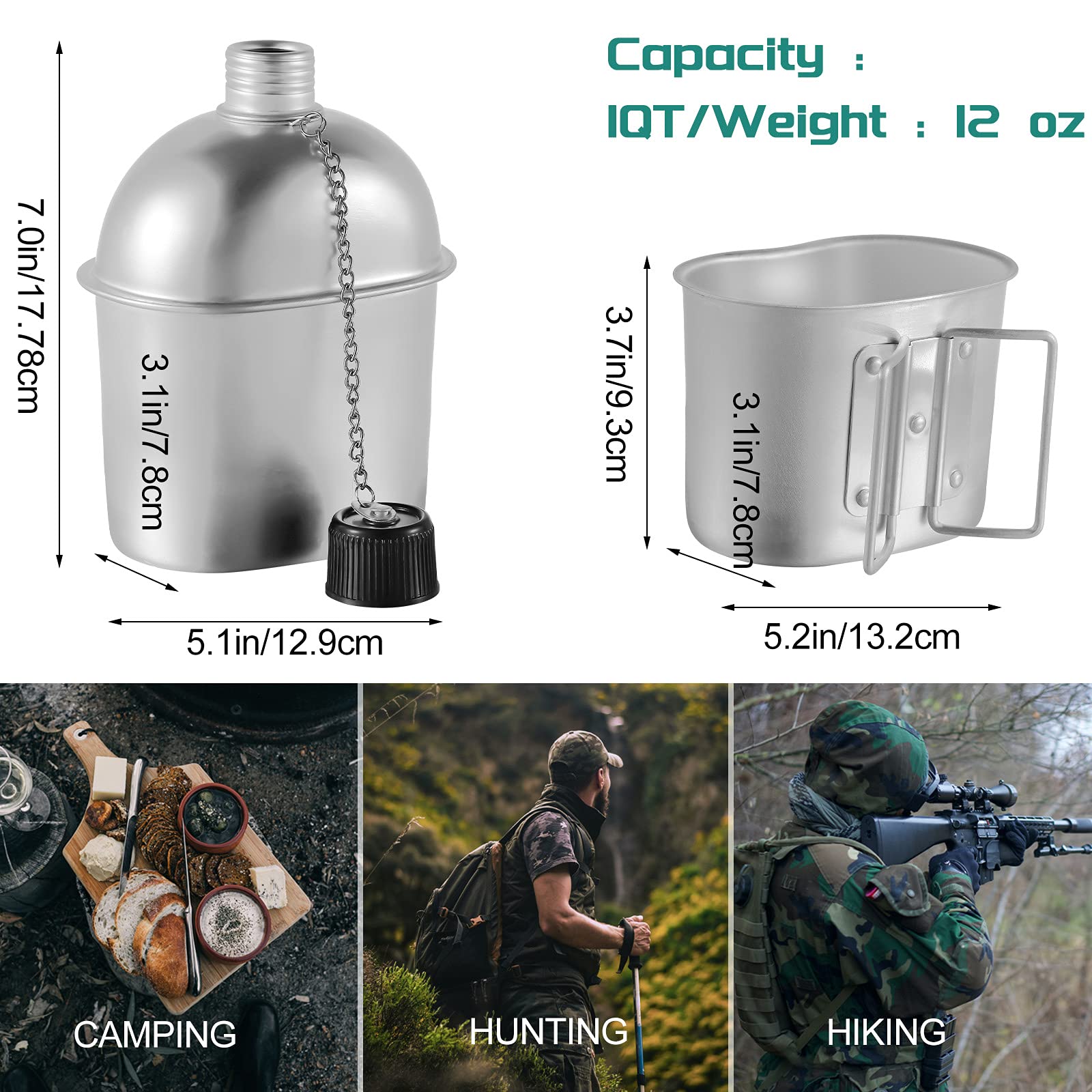 Honeydak cup with folding handle displayed for safe handling and serving