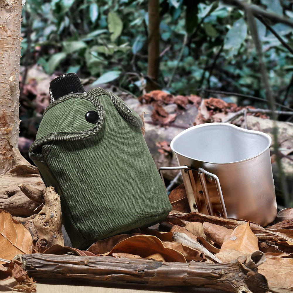 Honeydak packed in backpack in nature for easy access during hikes