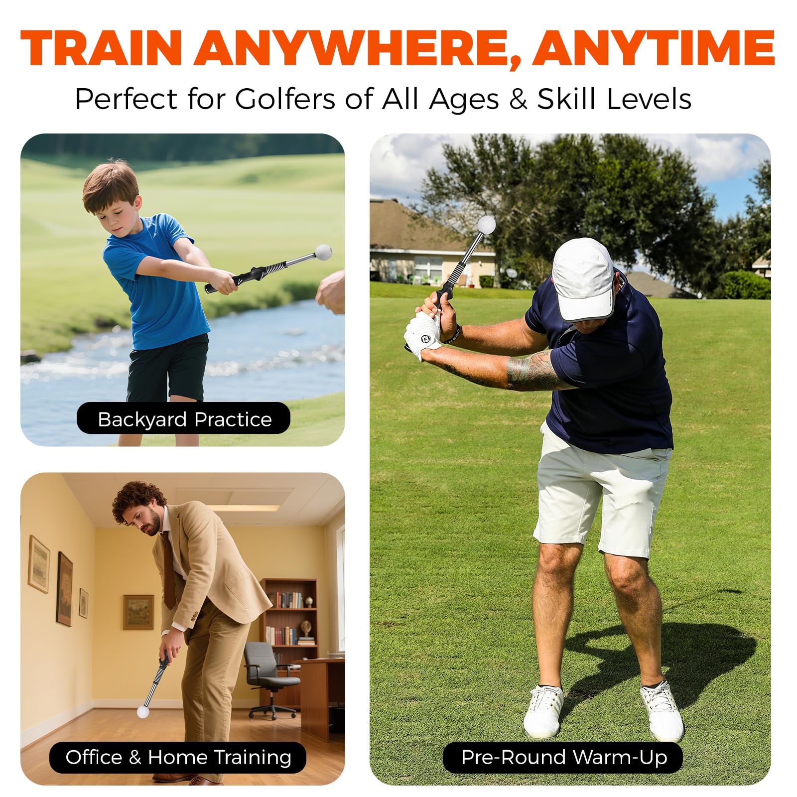 honharo used on driving range improving tempo and warm-up routine