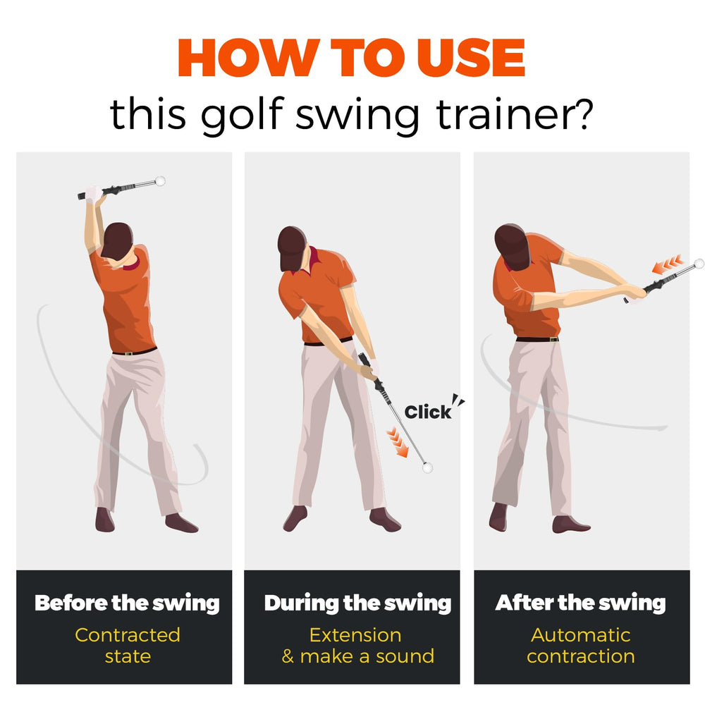 honharo beside a putter showing compact size and portability
