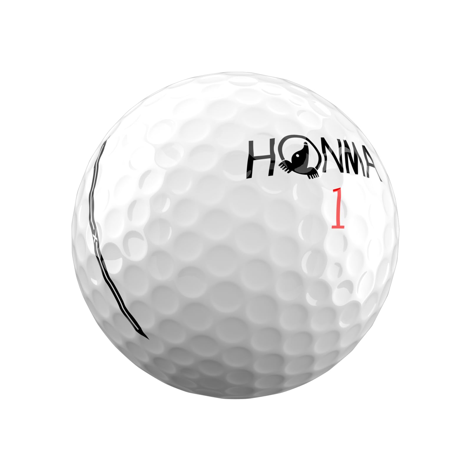 Honma TW-X close-up of urethane cover texture showing soft feel and enhanced spin control