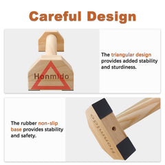 Honmido triangular base side profile delivering sturdy stability