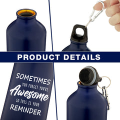 Hoolerry twelve different colored bottles laid flat illustrating color options and personalization