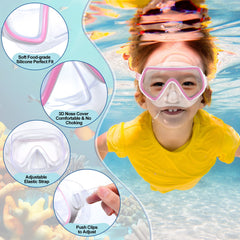 Hoolerry polycarbonate lens close-up showing wide-view visibility benefit