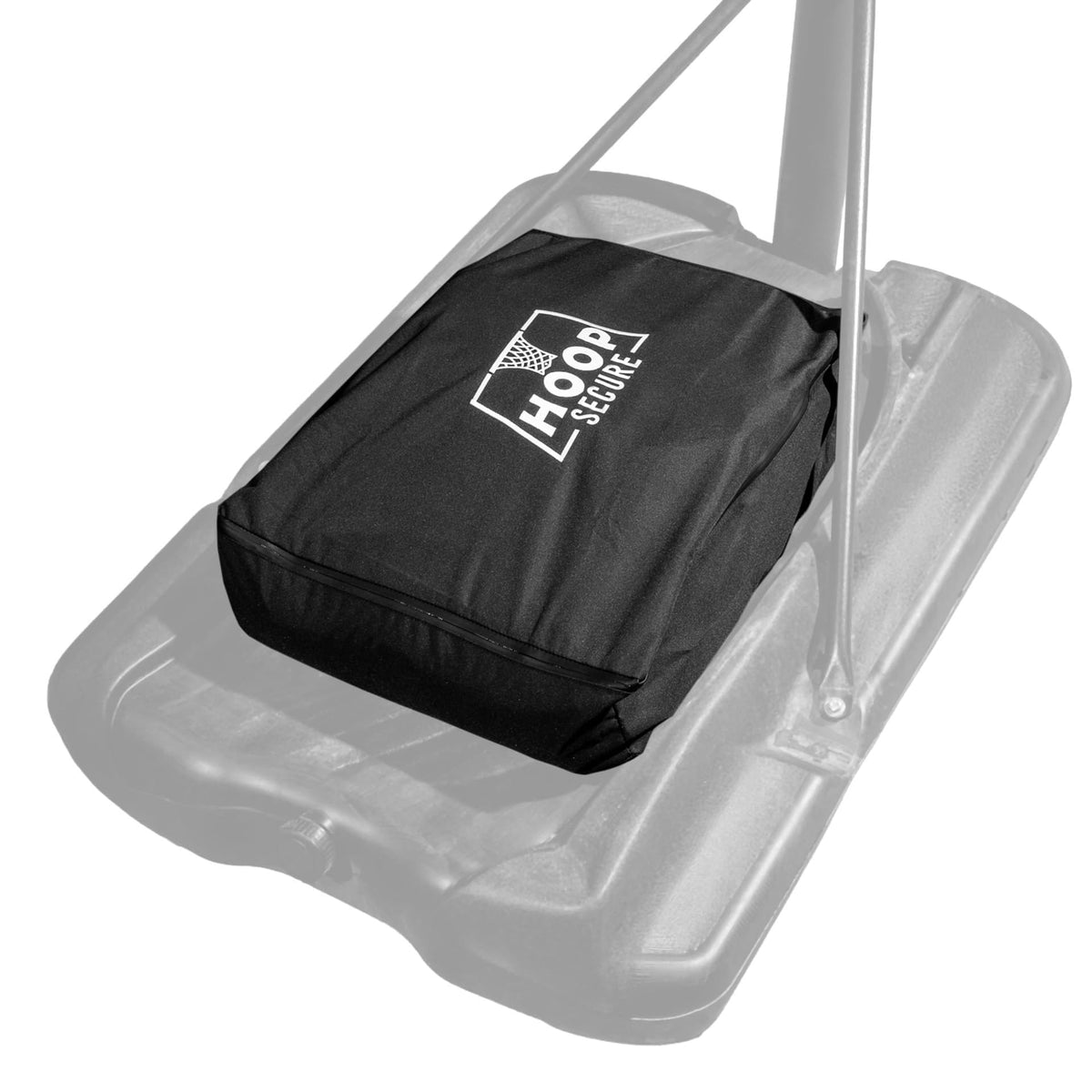Hoop Secure Mini front view showing compact cover and clean appearance
