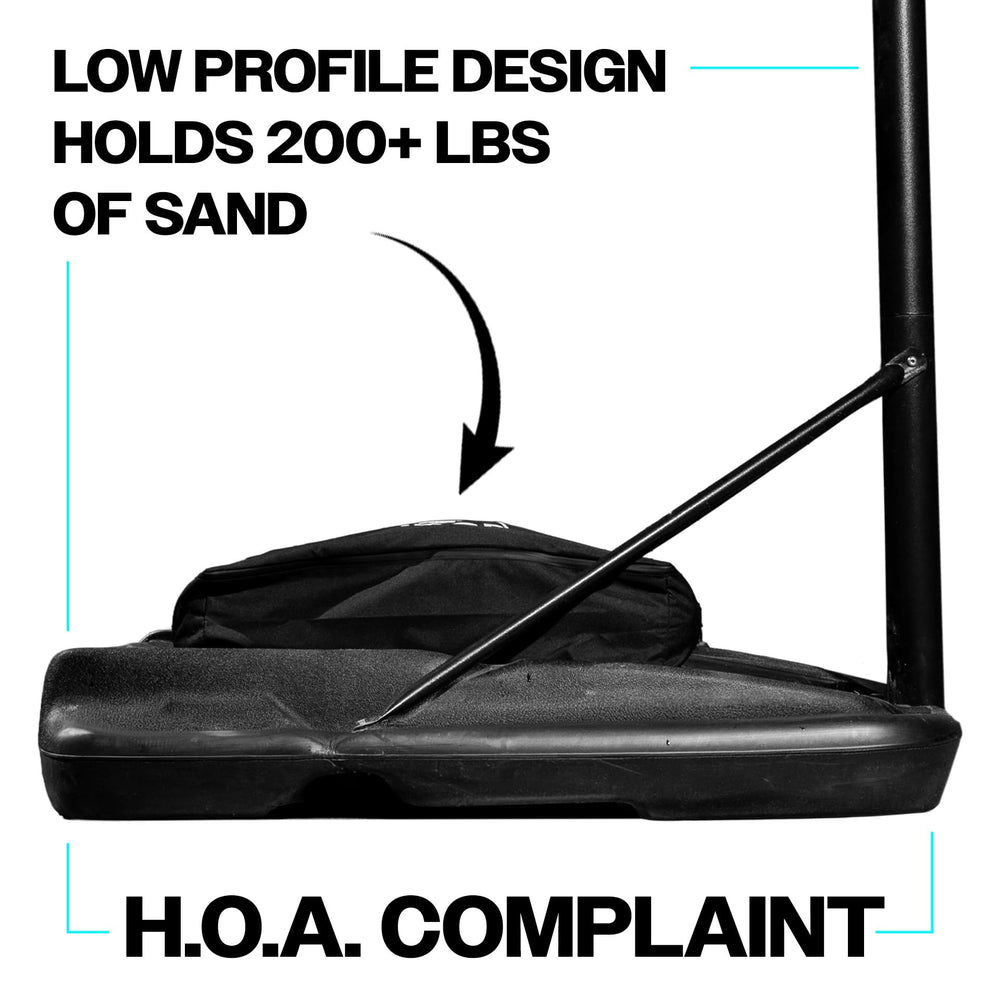 Hoop Secure Mini beside a ruler for size and scale clarity
