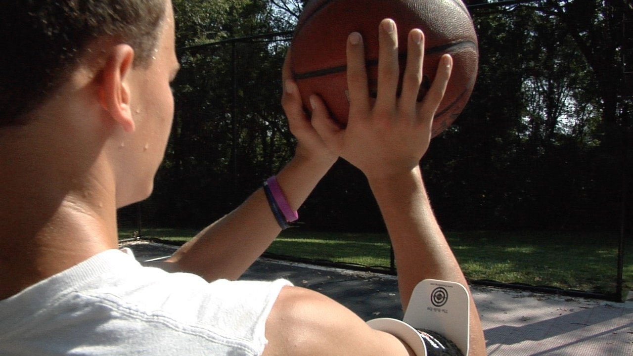 HOOPSKING BullsEye used in a practice session showing improved drill efficiency