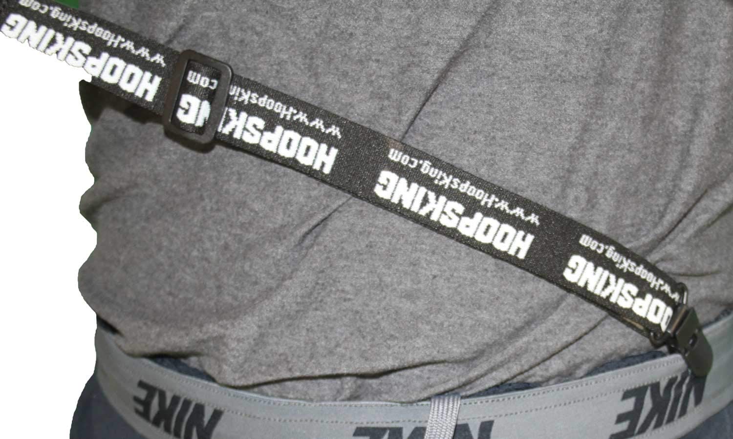 HOOPSKING textured material detail highlighting durable construction and comfort