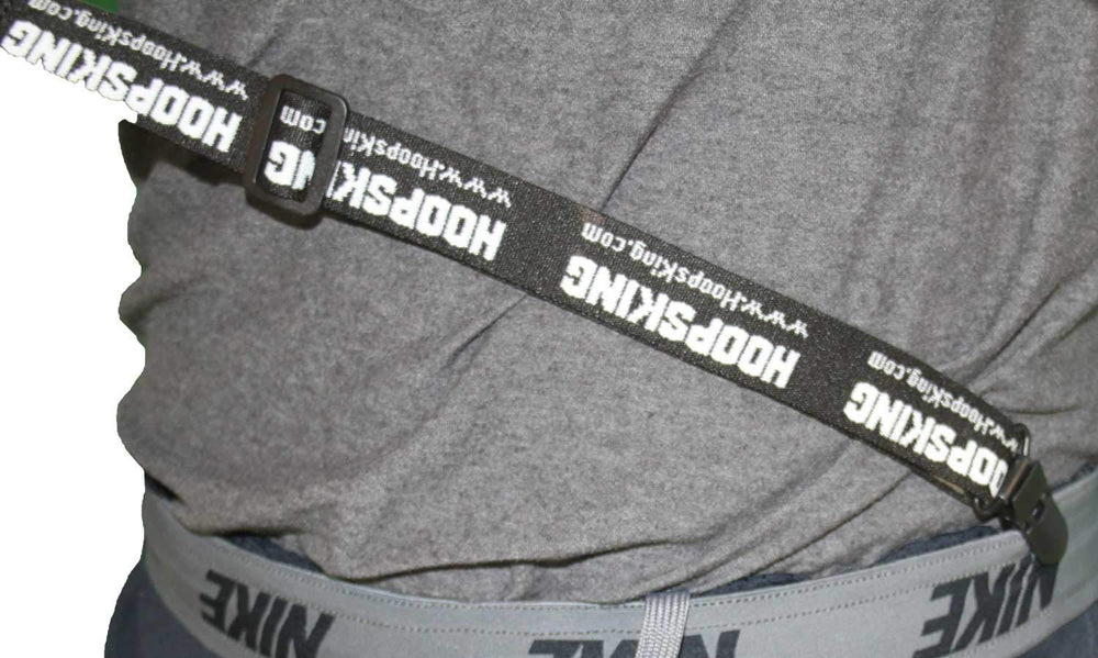 HOOPSKING textured material detail highlighting durable construction and comfort