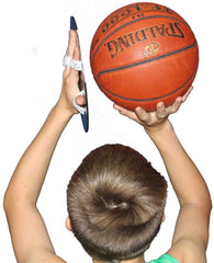 HOOPSKING Smooth Shooter front view showing form and quick fit benefit