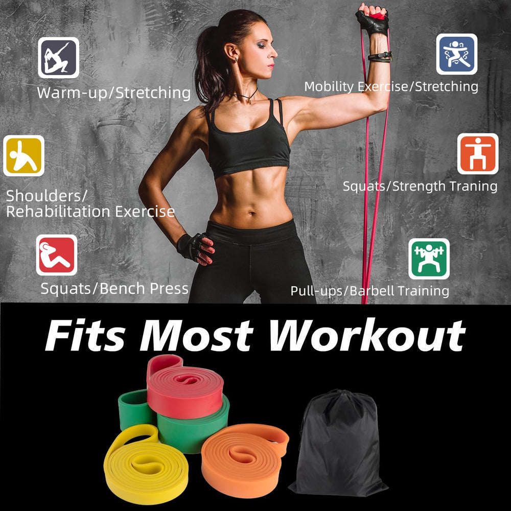 HOOTO color-coded bands laid flat showing resistance levels and use