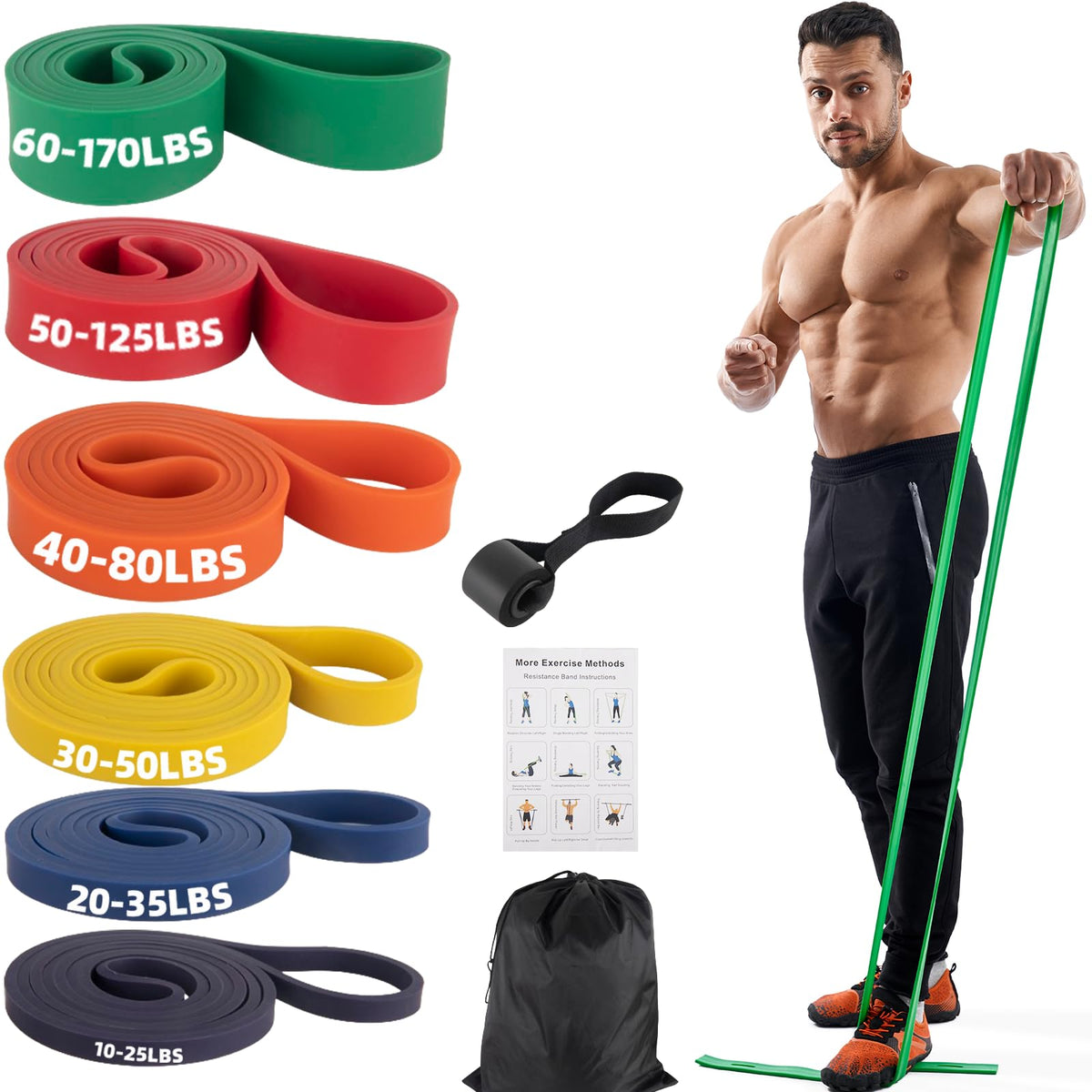 HOOTO front packaging showing six color-coded bands and benefits