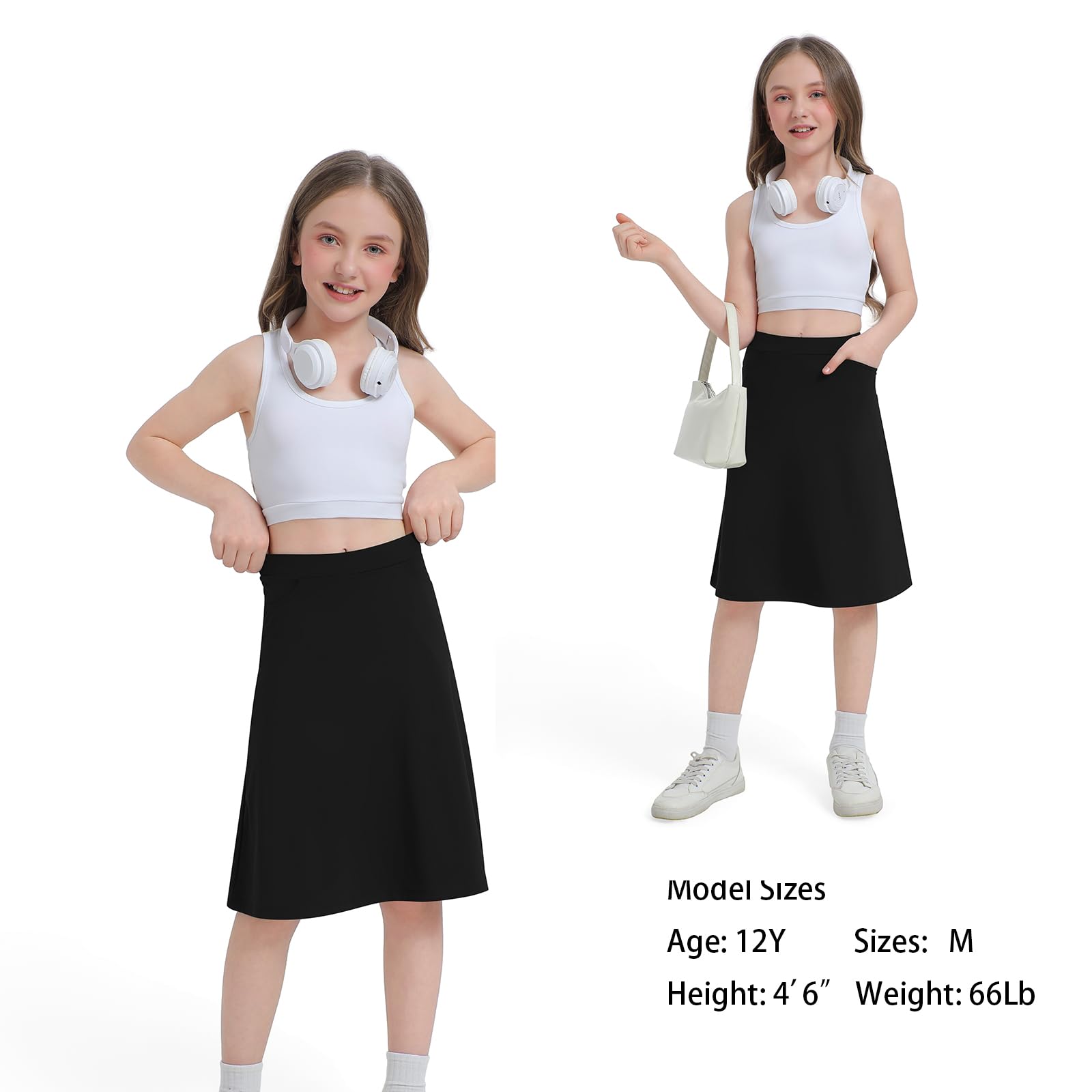 Hopdotte lifestyle image of girl walking showcasing modest sporty style