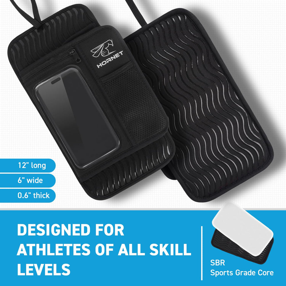 Hornet Watersports strap detail demonstrating secure non-slip fit