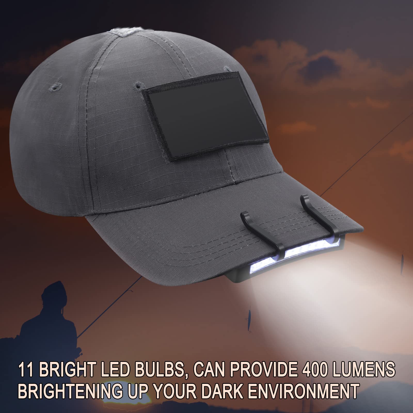 Hortsun size comparison in hand highlighting lightweight portability and comfort