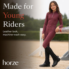 HORZE close-up of Amara texture and ribbing for flexible comfort