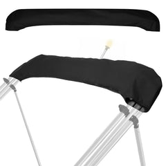 Hosile front view of oversize Bimini boot cover showing full protection benefit