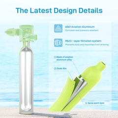 HOUVAN food-grade silicone mouthpiece close-up for comfort and hygiene benefit